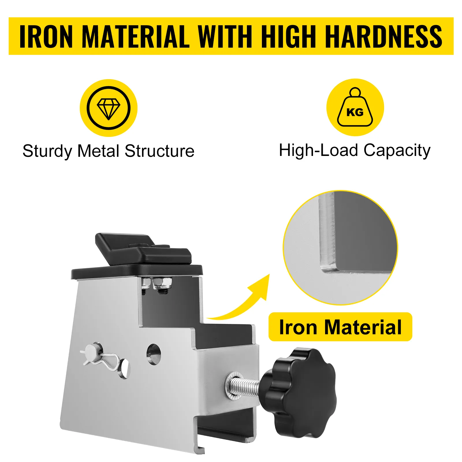 VEVOR tire changer adapter with sturdy metal structure and high-load capacity