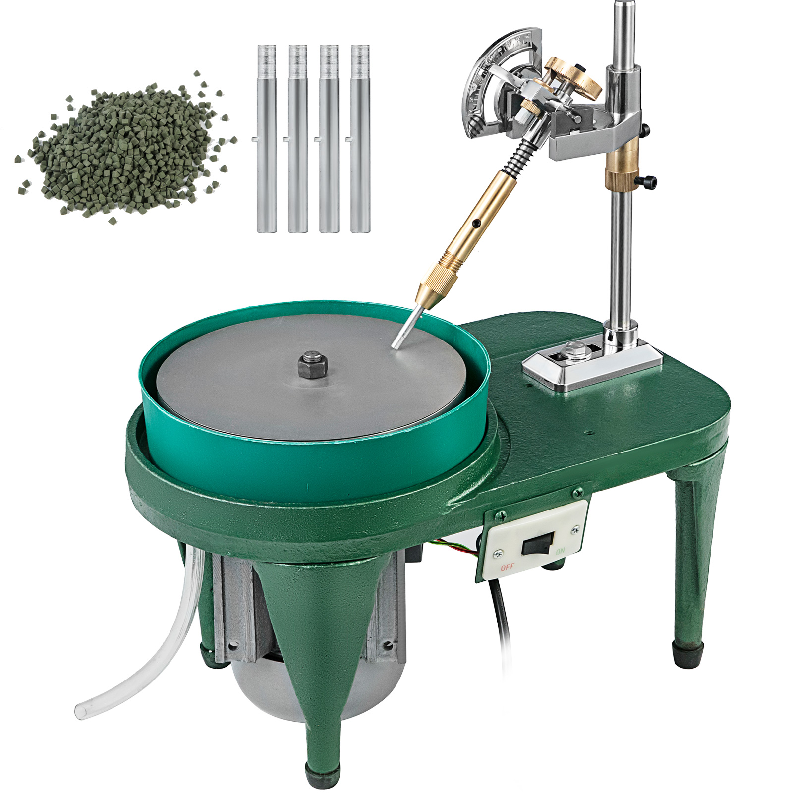 アジャストメント('11米) VEVOR Gem Faceting Machine 180W Jade Grinding Polishing
