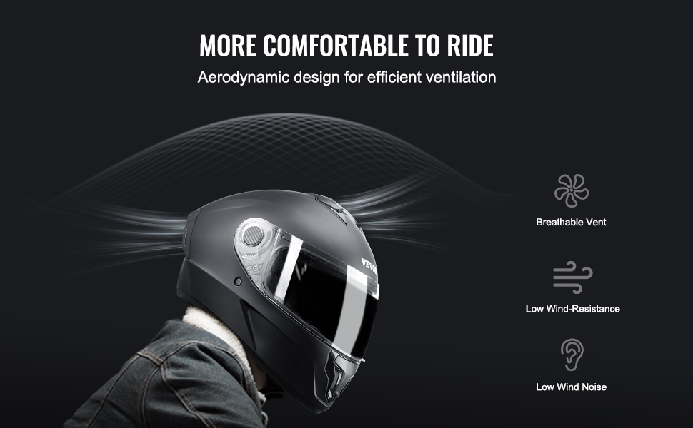 趣味・スポーツ・実用 The Motorcycle Helmet VEVOR Full Face Motorcycle Helmet Motocross Helmet with