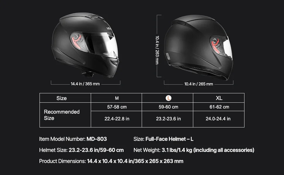 full visibility motorcycle helmet VCAN VX Face Street Motorycle Helmets / DOT & ECE-R 22.05 Certified / Coolmax / Pinlock Ready / Glasses Friendly Gloss Yellow / : / 23 ILM Z501 Full Face Motorcycle Helmet 509 Altitude 2.0 Helmet Highlighter