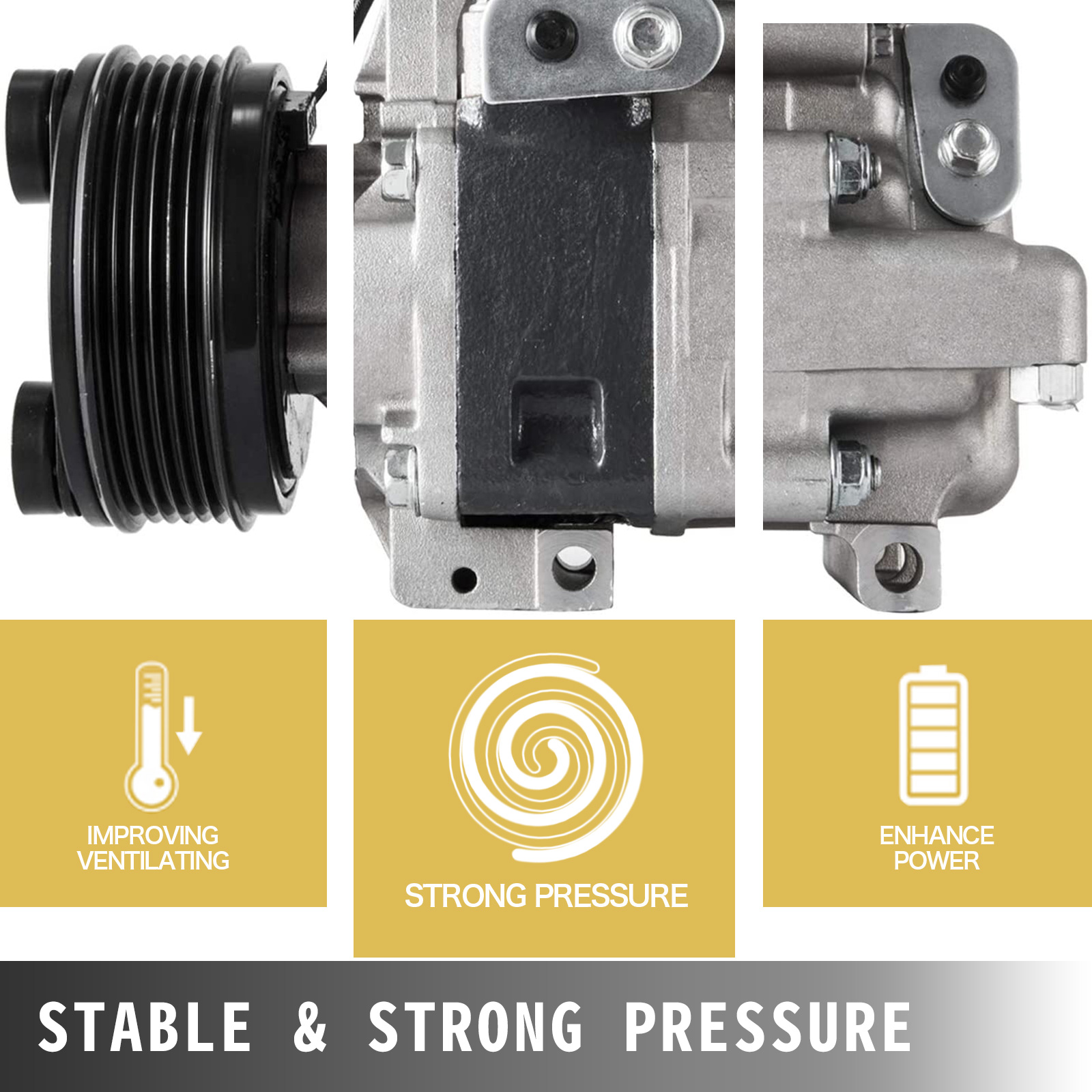 VEVOR CO 24005C EG2161K00 AC Compressor EGY16145Z for Mazda 5 3
