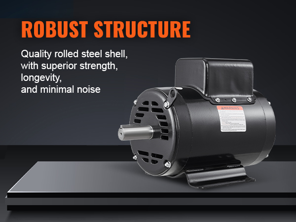 VEVOR 7.5HP Air Compressor Motor, 230V 31.6 Amps Electric