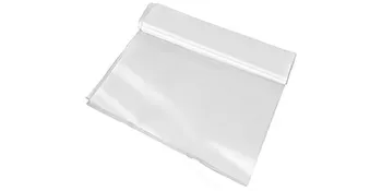 clear rolled VEVOR greenhouse film on white background.