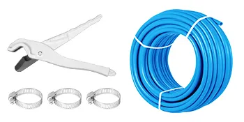 VEVOR - Juego de tubos pex, cortador de tubos y abrazaderas.