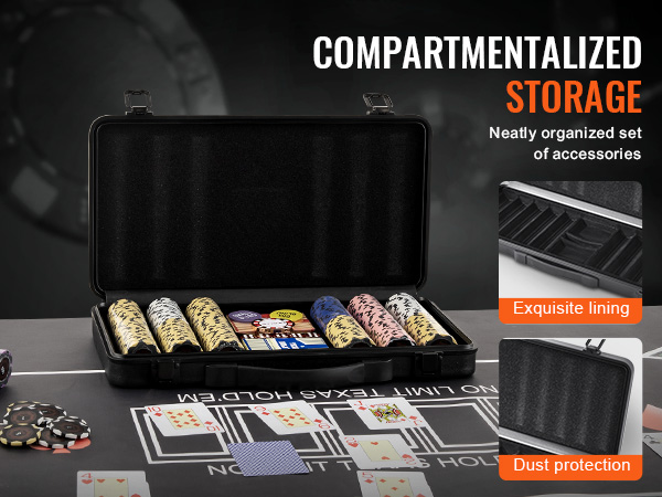 任天堂 - ポポロン Amazon.com: VEVOR Poker Chip Set, 500-Piece Poker Set