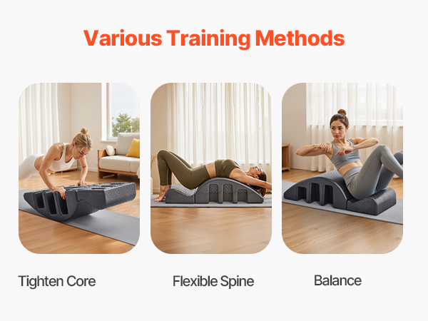 VEVOR Pilates Spine Corrector, Home Gym Yoga Pilates Accessory