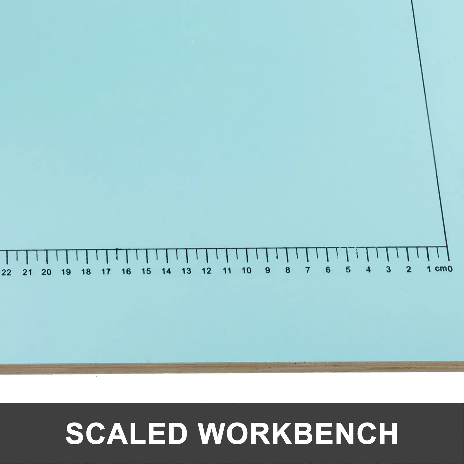 VEVOR foam cutter machine workbench with measurement scale.