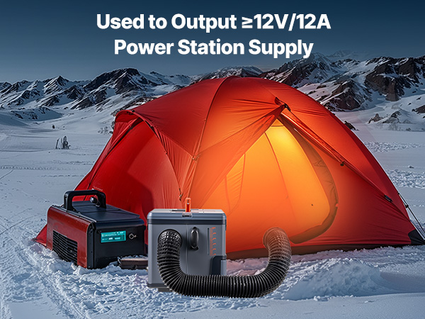 VEVOR Portable Diesel Air Heater – 8KW, 12V/24V, Bluetooth