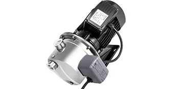 VEVOR jet pump with stainless steel casing and black motor on white background.