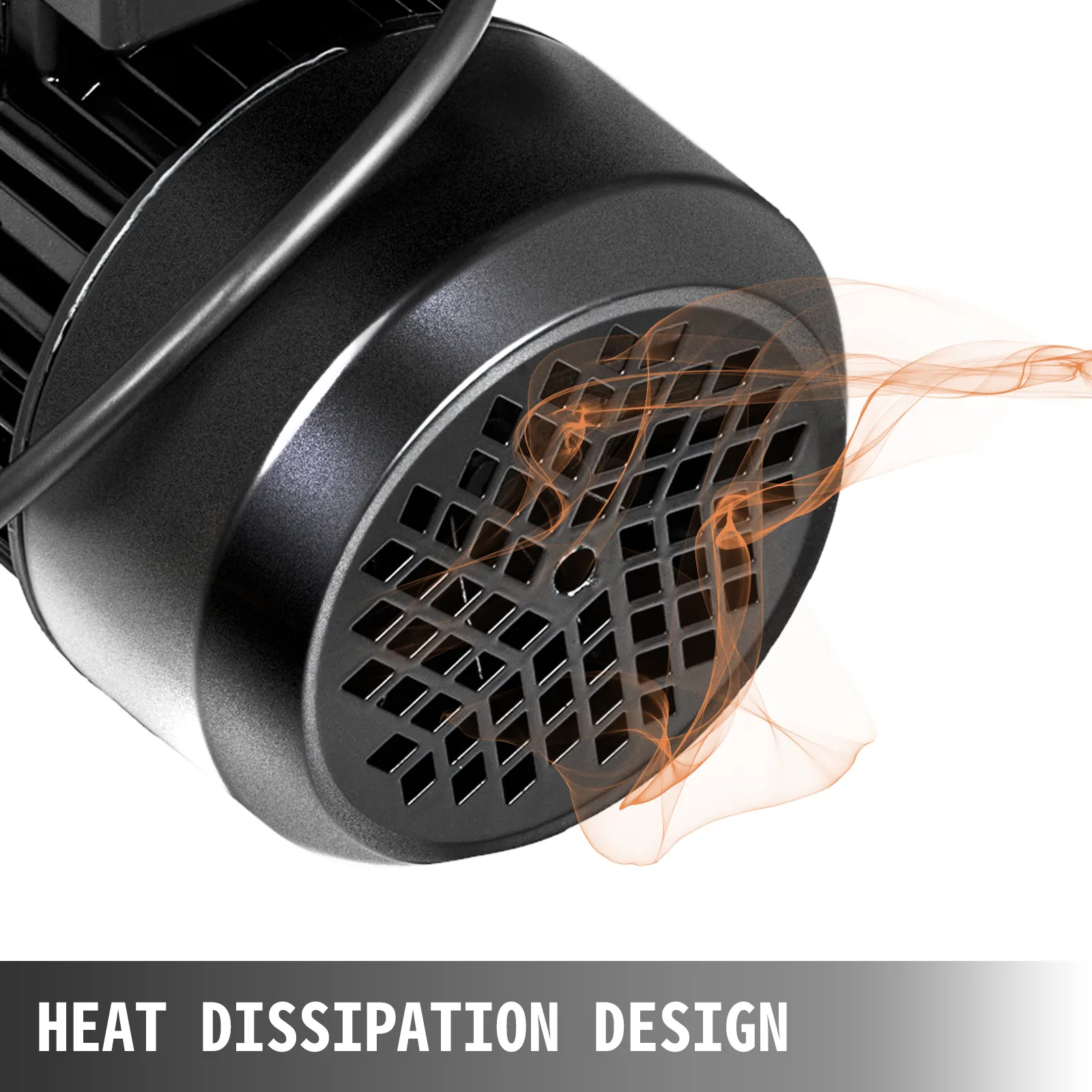 Bomba de chorro para pozos poco profundos VEVOR con diseño de disipación de calor para un enfriamiento eficiente.