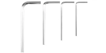 set of four metal l-shaped bars in ascending sizes for VEVOR hog ring stapler.