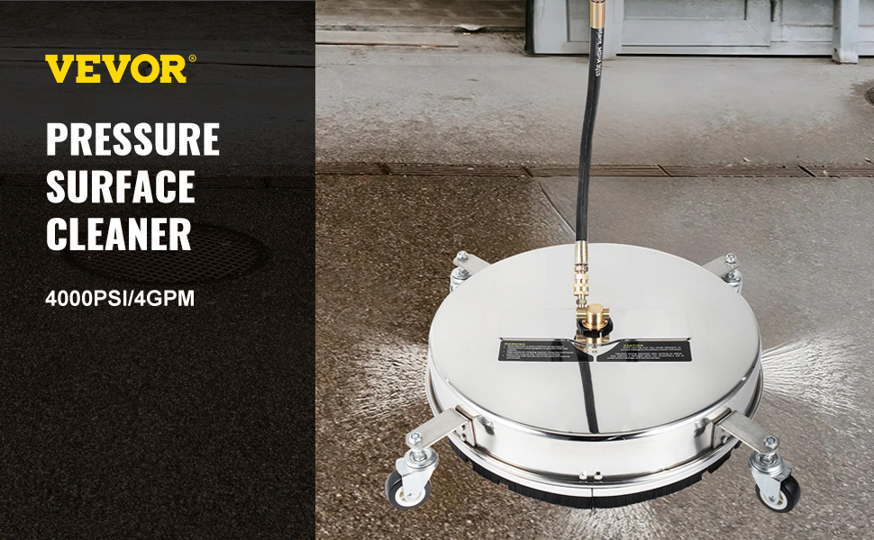 Засіб для очищення бетонних поверхонь VEVOR 4000 psi/4 gpm