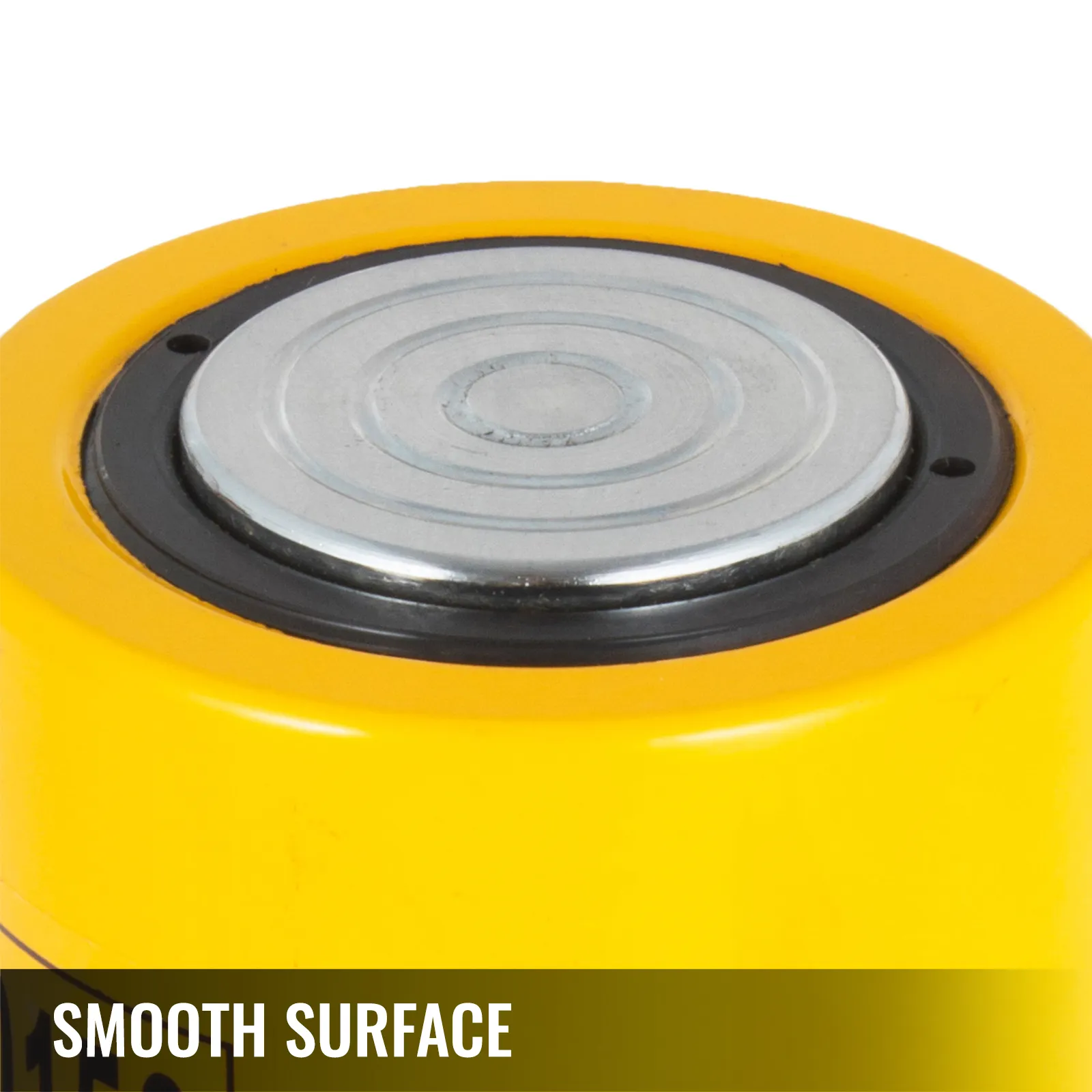 yellow VEVOR hydraulic cylinder jack with a smooth metallic surface.