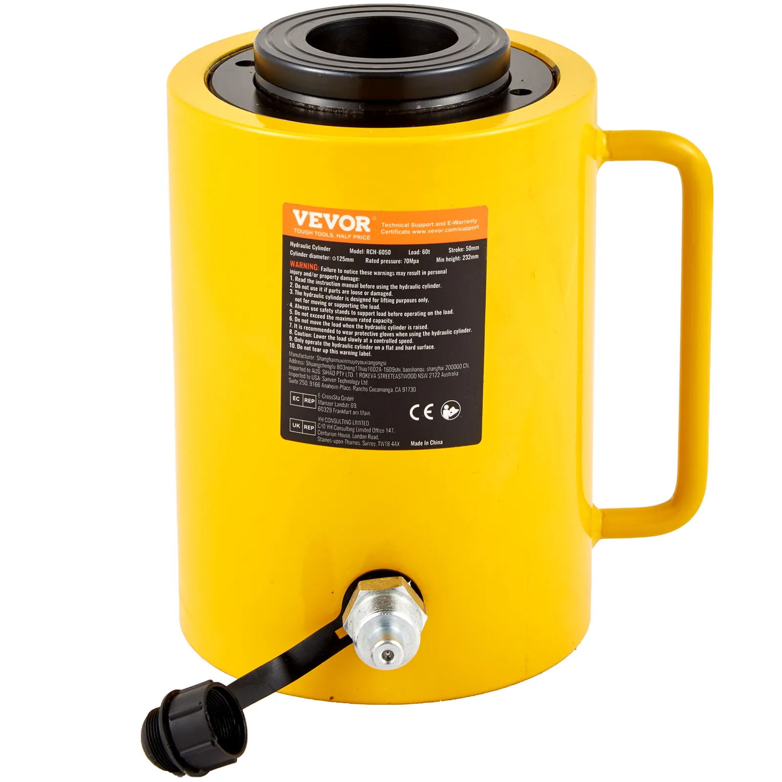WCTN2x28 Double Acting Hydraulic Cylinder - 3500 PSI | Magister
