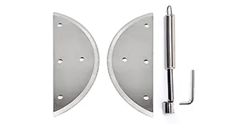 Cuchillas y componentes para cortadora de verduras comercial VEVOR.