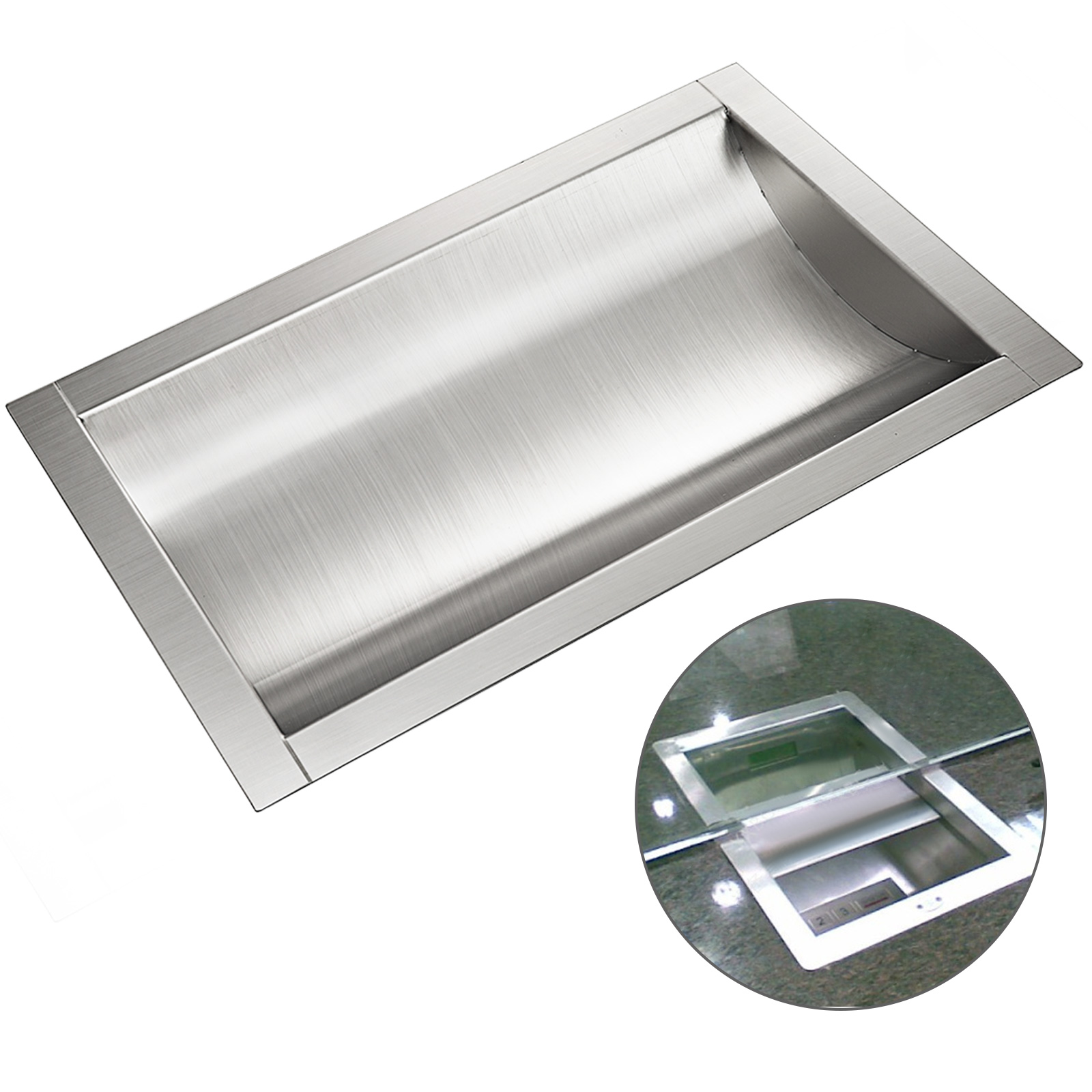 VEVOR 304 Stainless Steel Drop-In Deal Tray 14