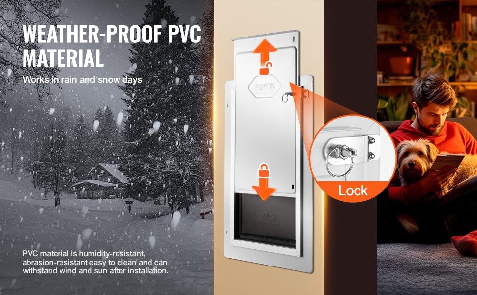 VEVOR Pet Door, 12.28