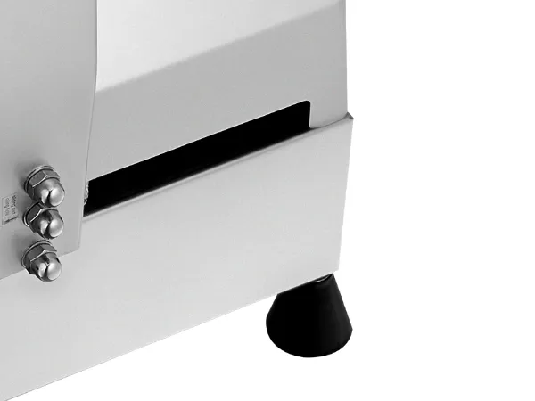 Cortadora de carne automática VEVOR, base robusta con perilla ajustable.