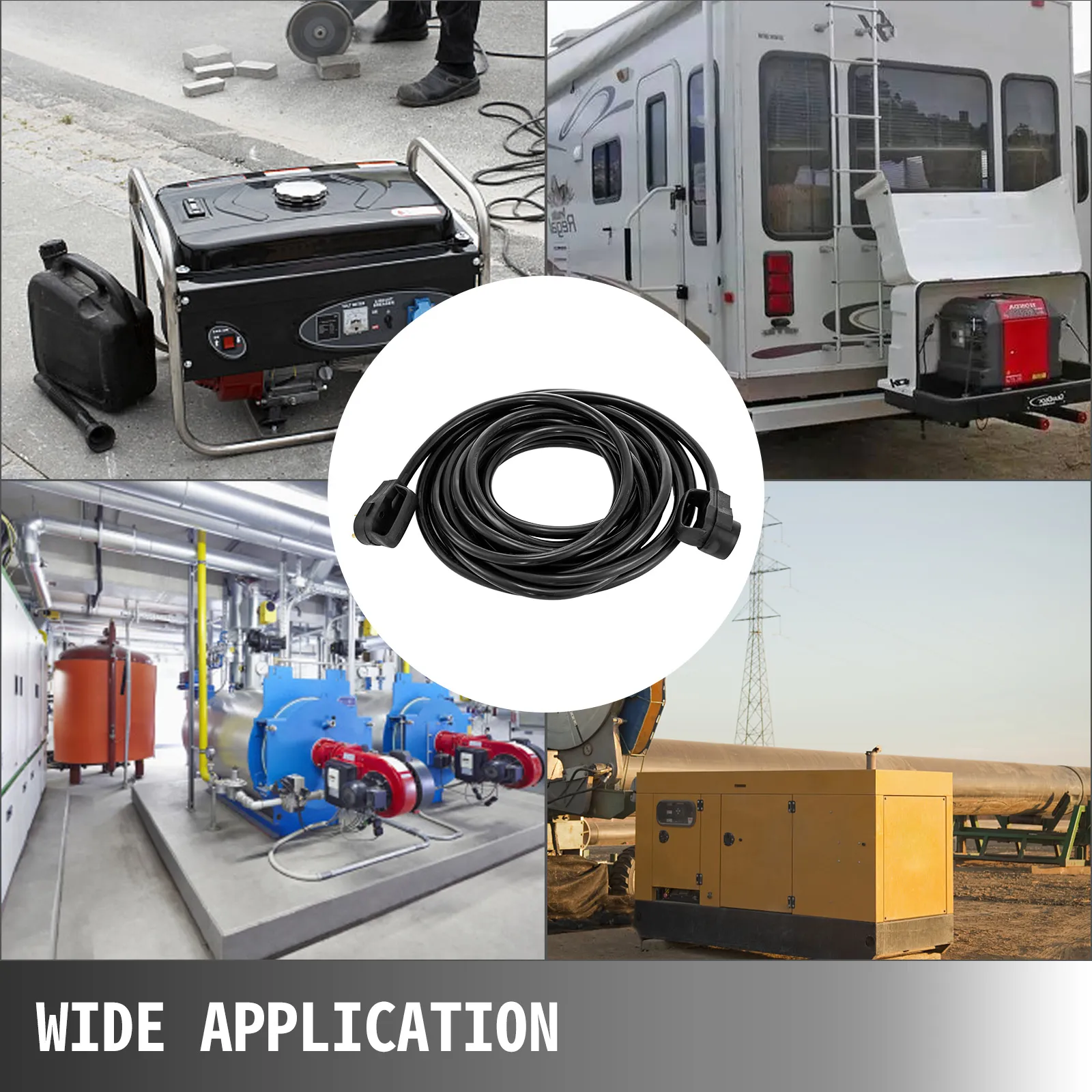 Cable de extensión VEVOR rv con varios equipos y usos para una amplia aplicación.