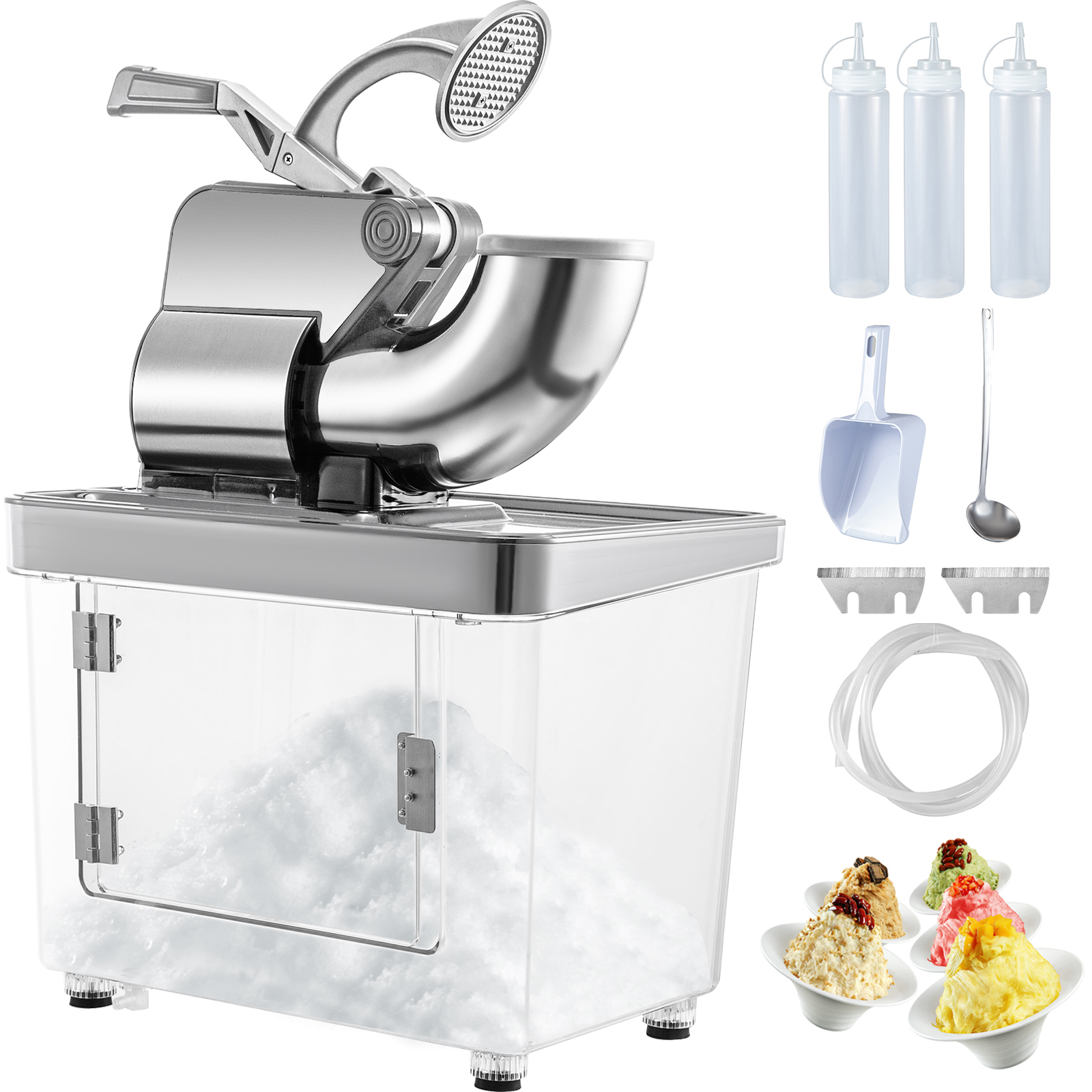 調理器具 TAYLI ICE CRUSHER NO. 3 Amazon.com: Greatrue Shaved Ice Machine, Electric 3 Blade