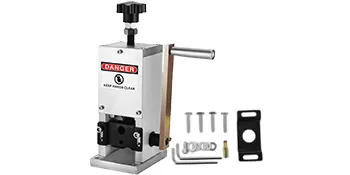 VEVOR wire stripping machine with handle and accessories set