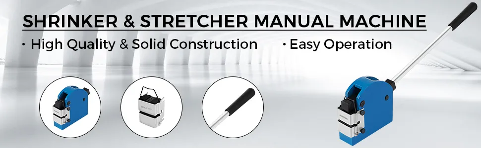 Maszyna do rozciągania i zwijania folii VEVOR, ręczna, z uchwytem i solidną konstrukcją.