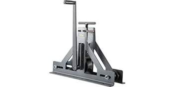 VEVOR tubing roller with adjustable handle and sturdy frame for metal bending.