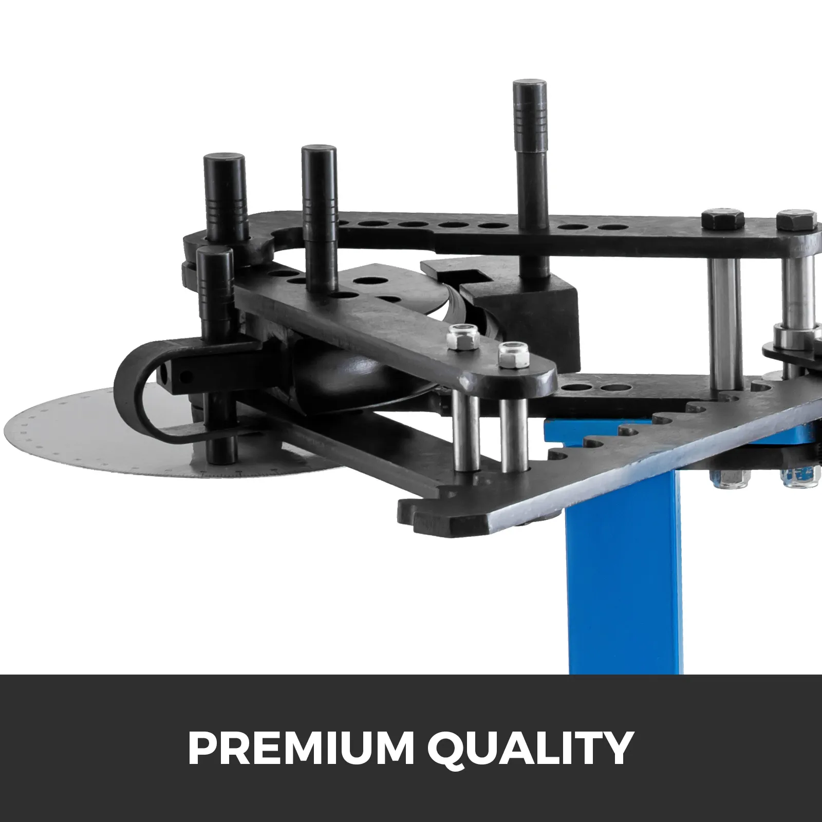 VEVOR tube bender with robust metal frame and precision components. premium quality.