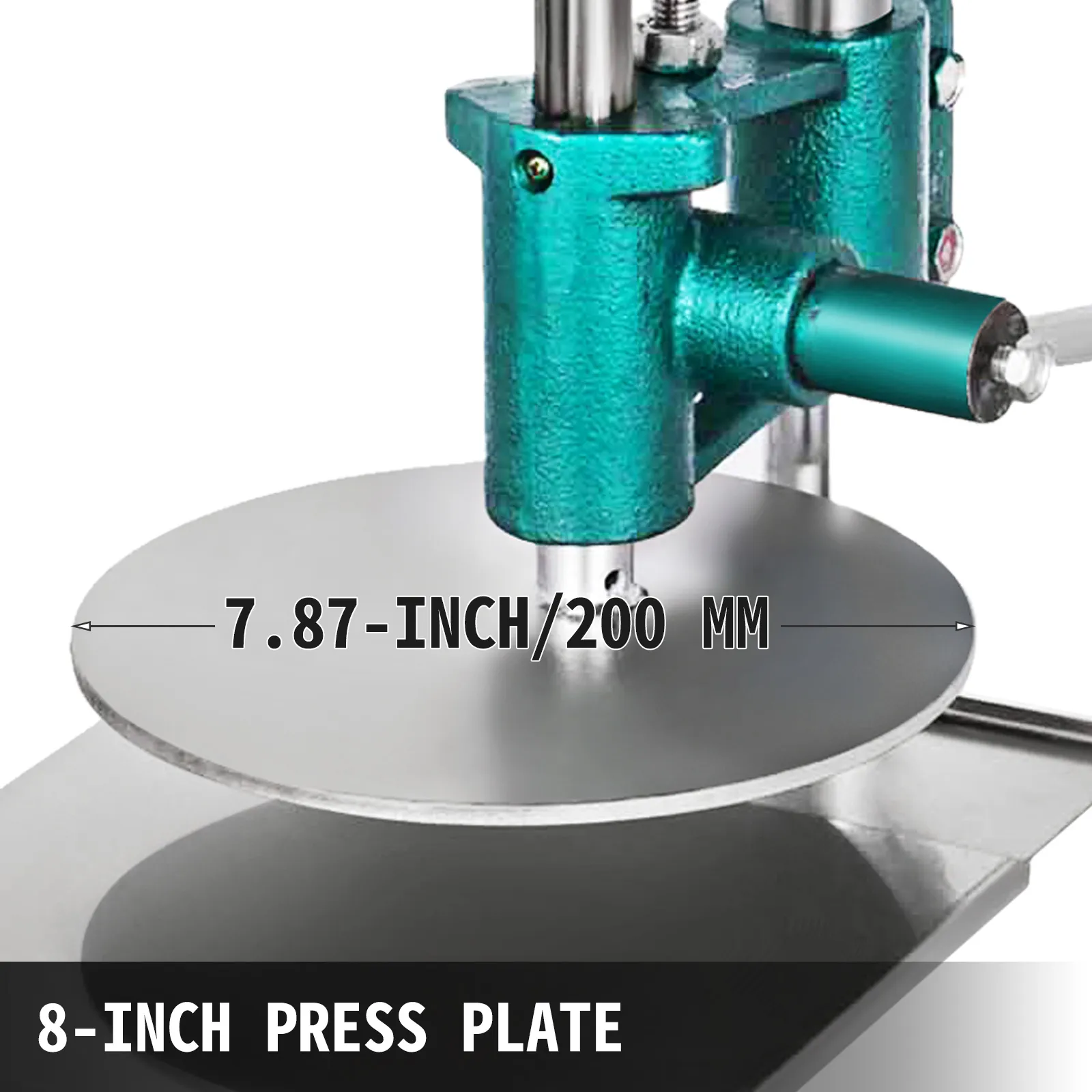 VEVOR dough sheeter with 7.87-inch/200mm press plate.