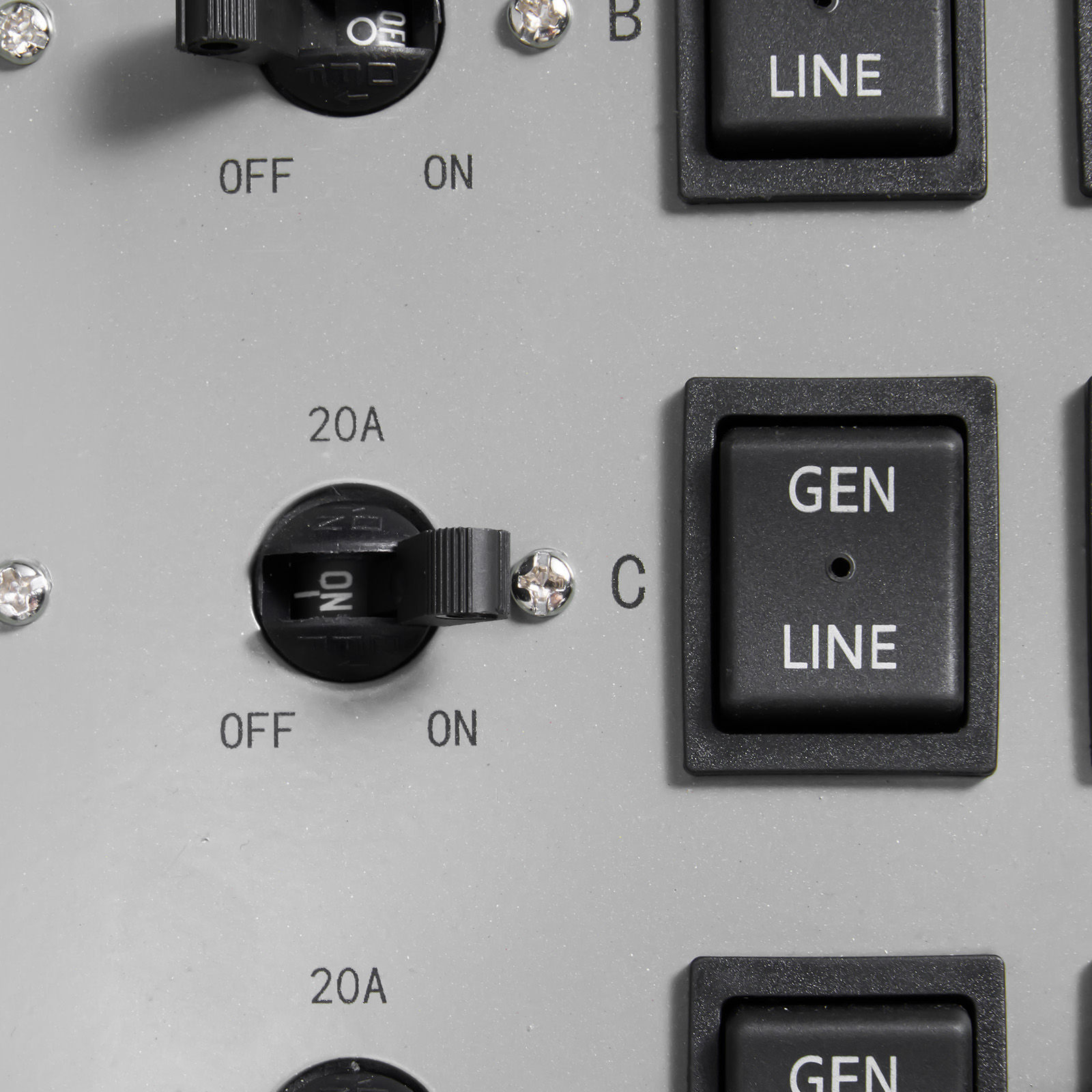tata3030様 ② Manual Transfer Switch 30A Generator Transfer Switch Kit