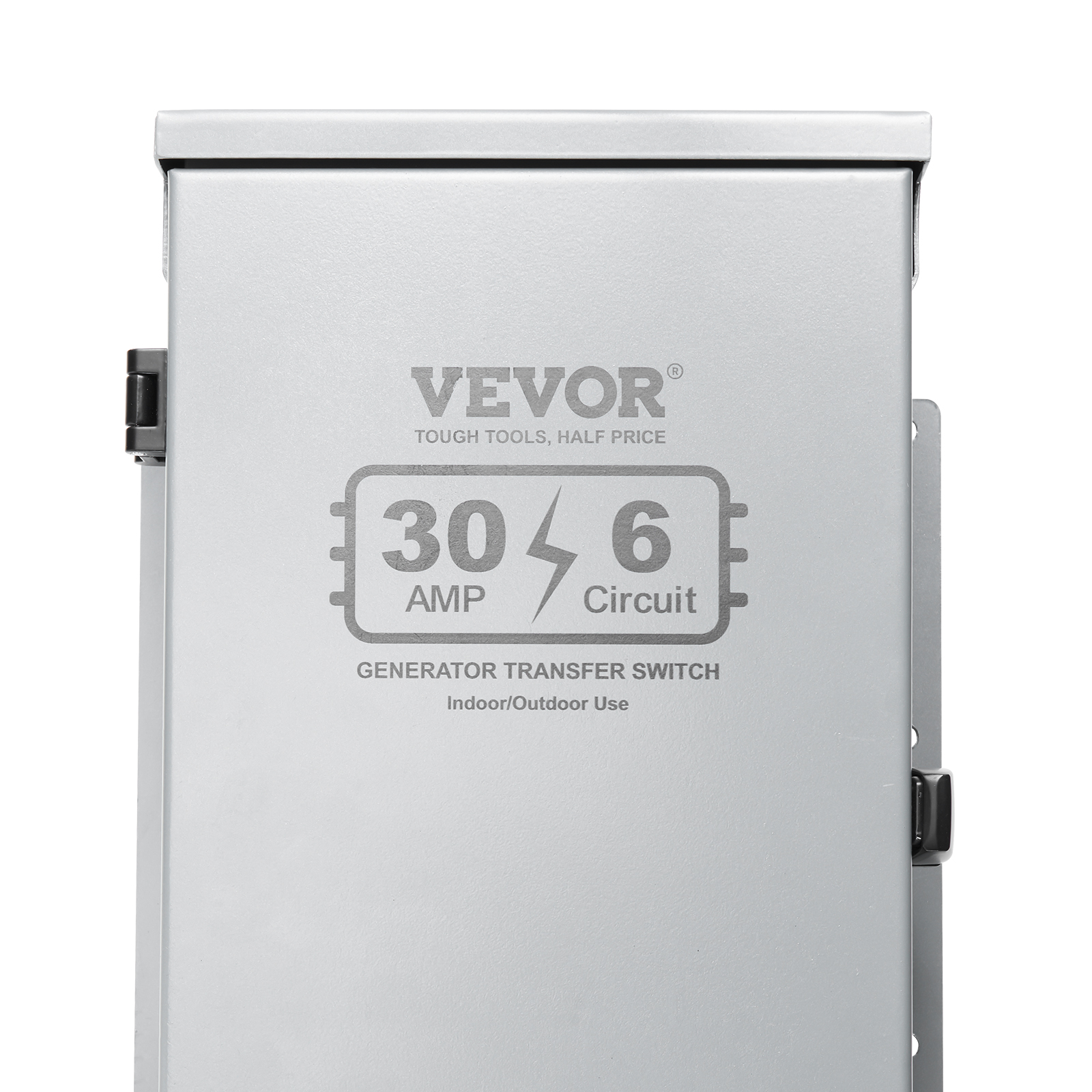 VEVOR Transfer Switch Manual 30 Amps – 6 Circuit, 7500W Kit