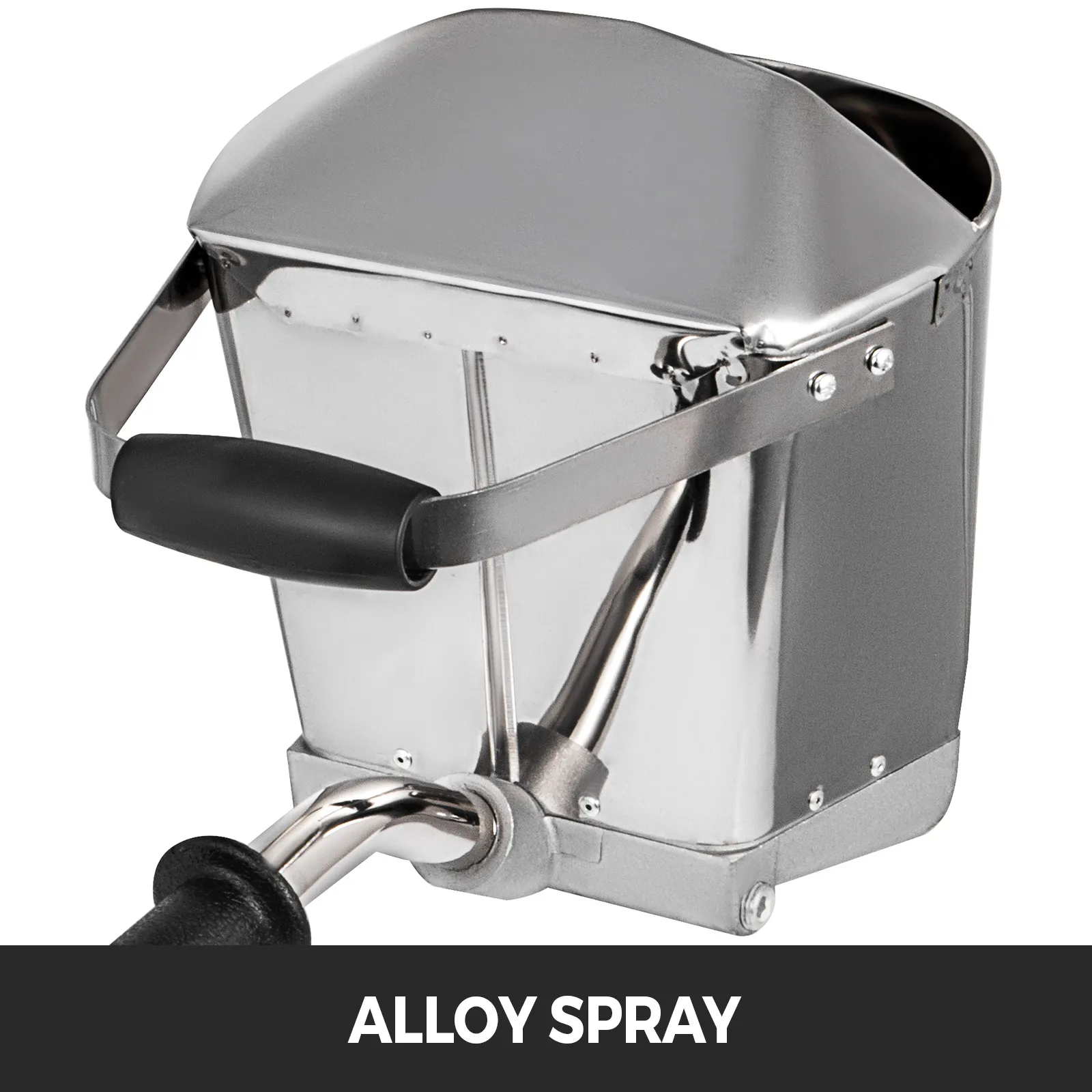 VEVOR cement mortar sprayer with black handle and alloy spray container.