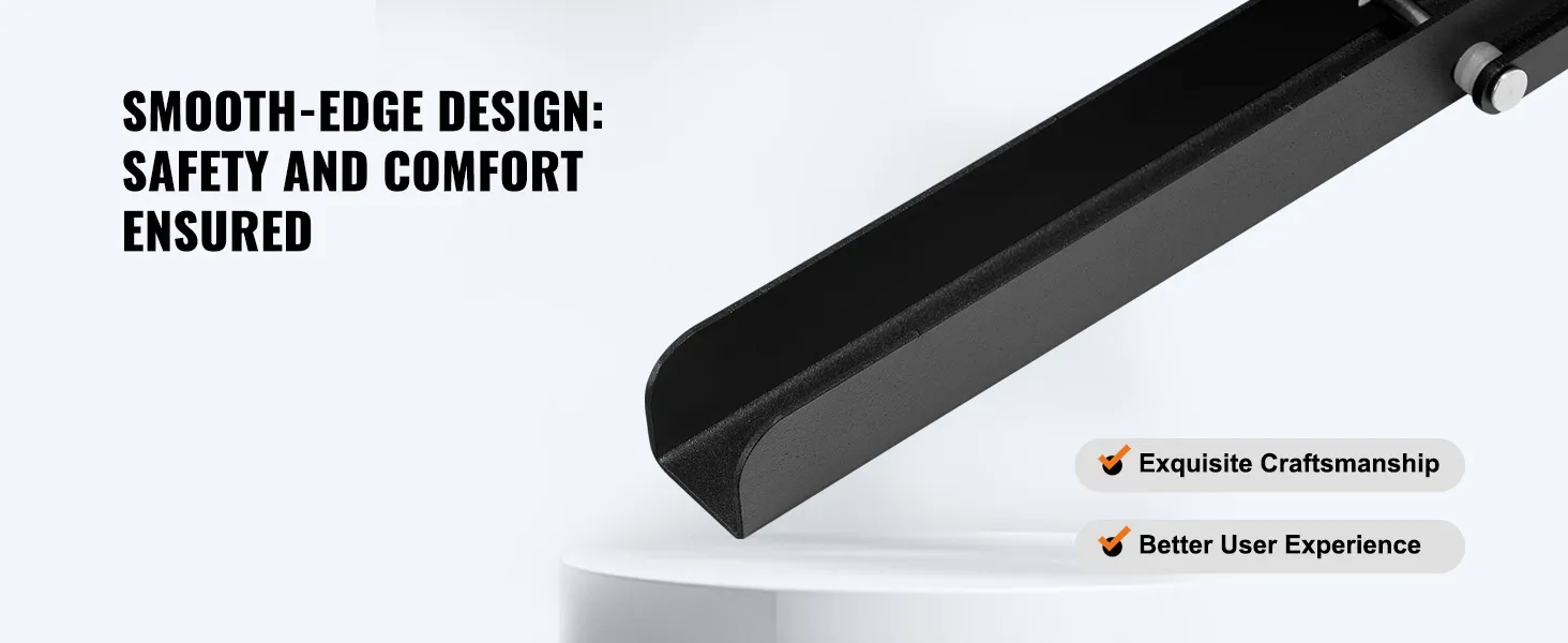 smooth-edge VEVOR shelf bracket foldable, ensuring safety and comfort with exquisite craftsmanship.