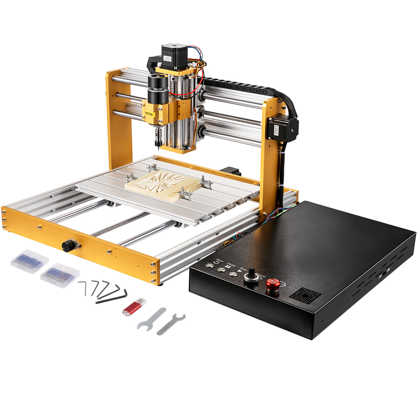 VEVOR CNC Router Machine, 3040 Engraver Milling Machine with