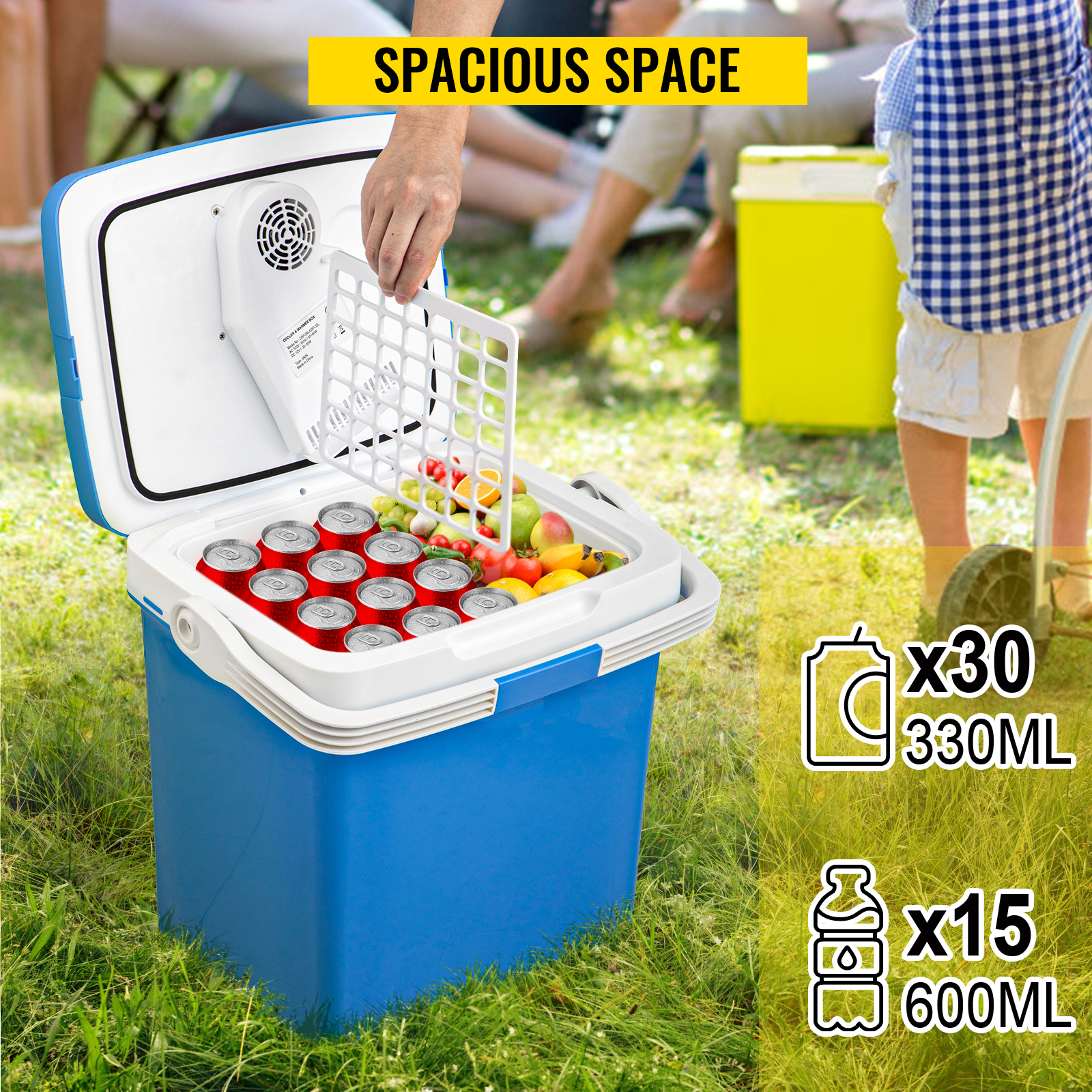 VEVOR Electric Cooler and Warmer, 26L/27 Quart Portable