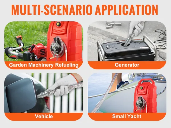 VEVOR Fuel Caddy, 32 Gallon, Portable Fuel Storage Tank On-Wheels, with Manual Transfer Pump, Gasoline Diesel Fuel Container for Cars, Lawn Mowers, ATVs, Boats, More, Red