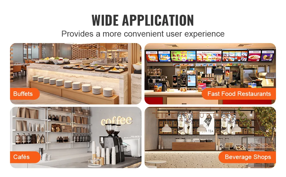 Dispensador de chocolate caliente VEVOR para buffets, restaurantes de comida rápida, cafeterías y tiendas de bebidas.