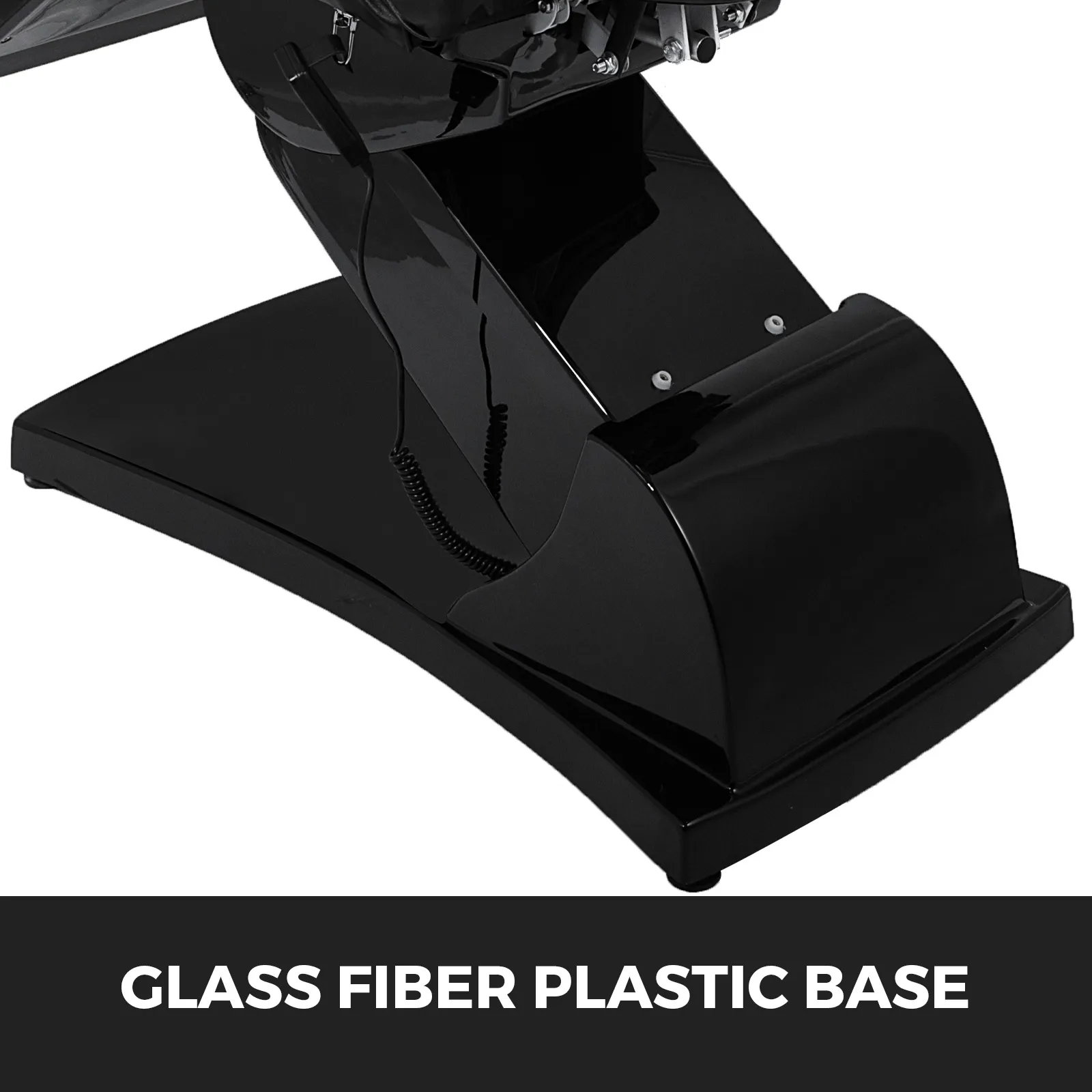 VEVOR electric facial chair with durable glass fiber plastic base.