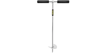 VEVOR sand anchor with t-shaped handle and spiral bottom for beach stability