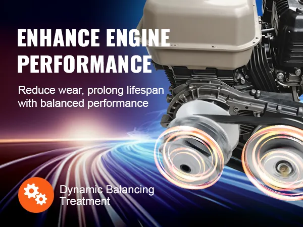 VEVOR primary drive clutch enhances engine performance and reduces wear with dynamic balancing treatment.