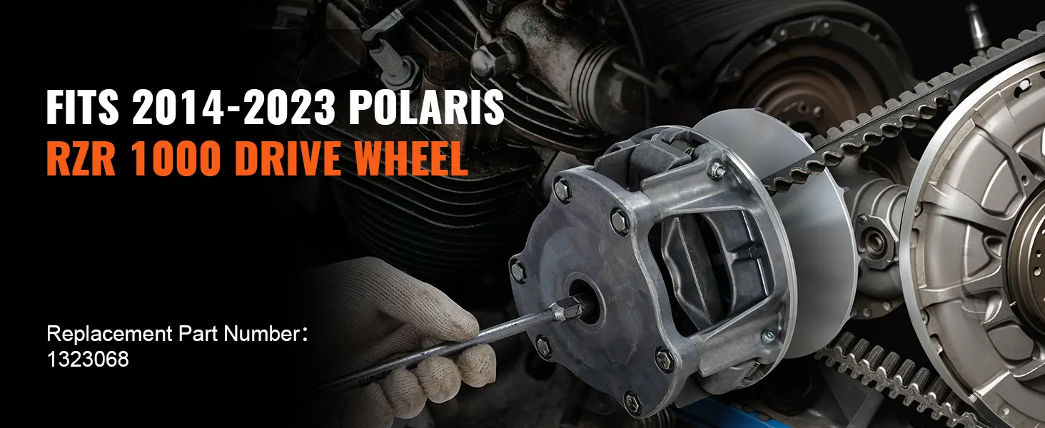 VEVOR drive clutch for polaris rzr 1000 fits 2014-2023 models, replacement part number: 1323068