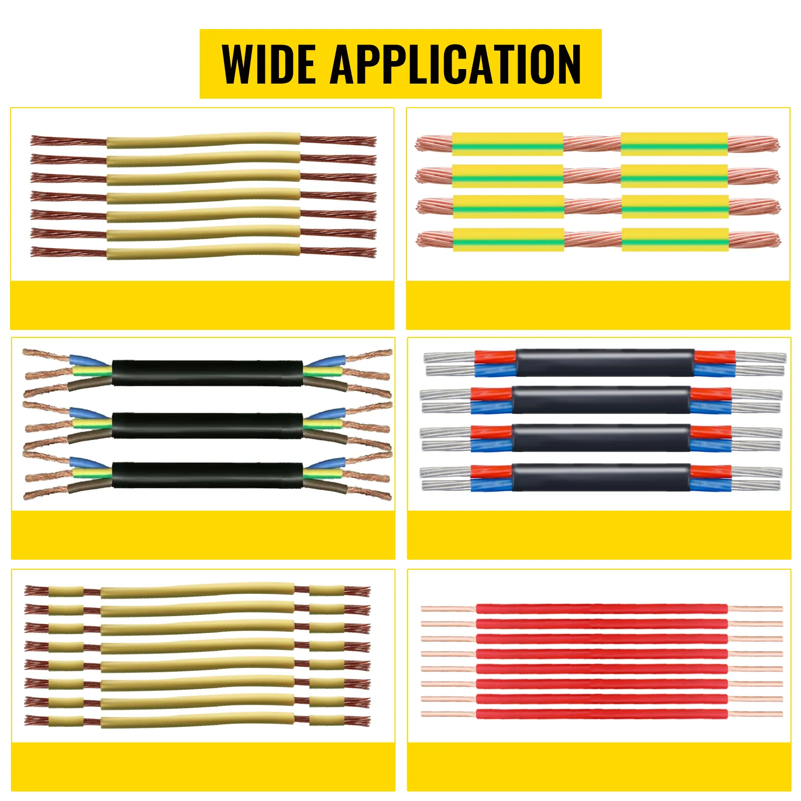 Amplia aplicación de la máquina peladora de cables VEVOR en varios tipos de cables.