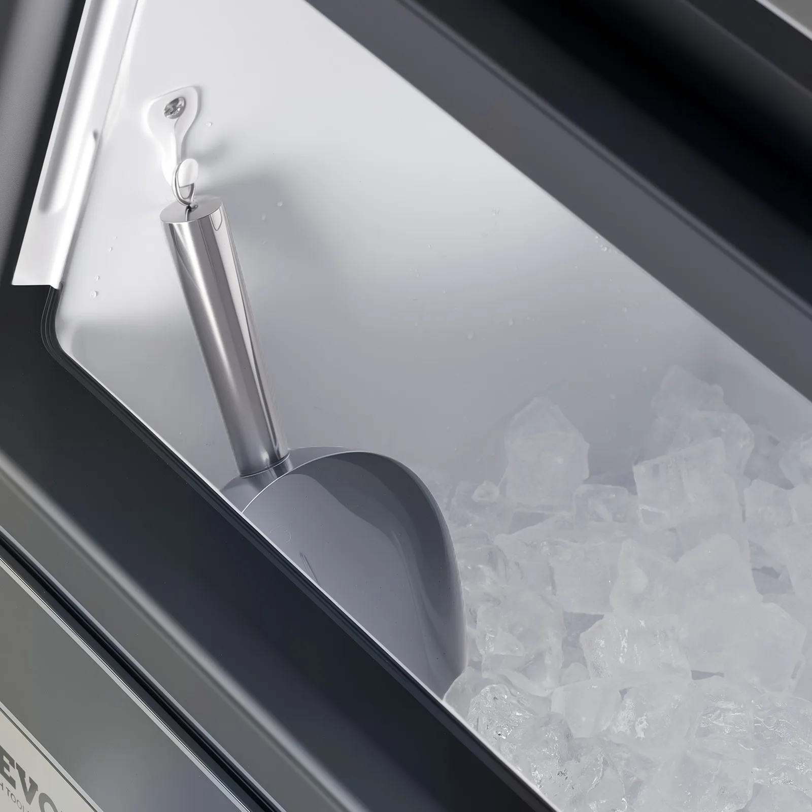 Commercial Ice Maker Freestanding Cabinet Machine 120lbs/24H 55 Ice Cubes