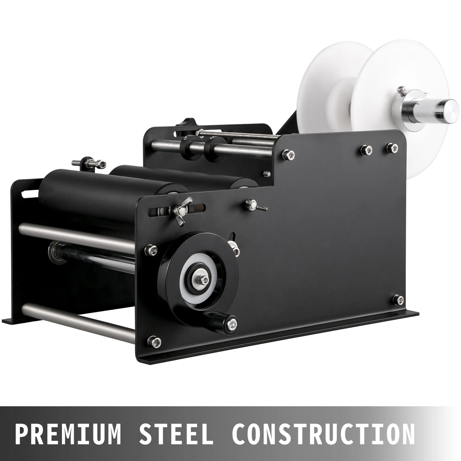 VEVOR round bottle labeling machine with premium steel construction