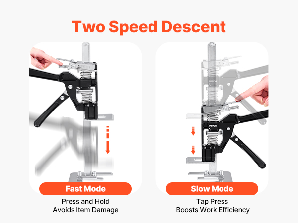 VEVOR Hand Lift Jack Tool – Strong, Adjustable & Precise