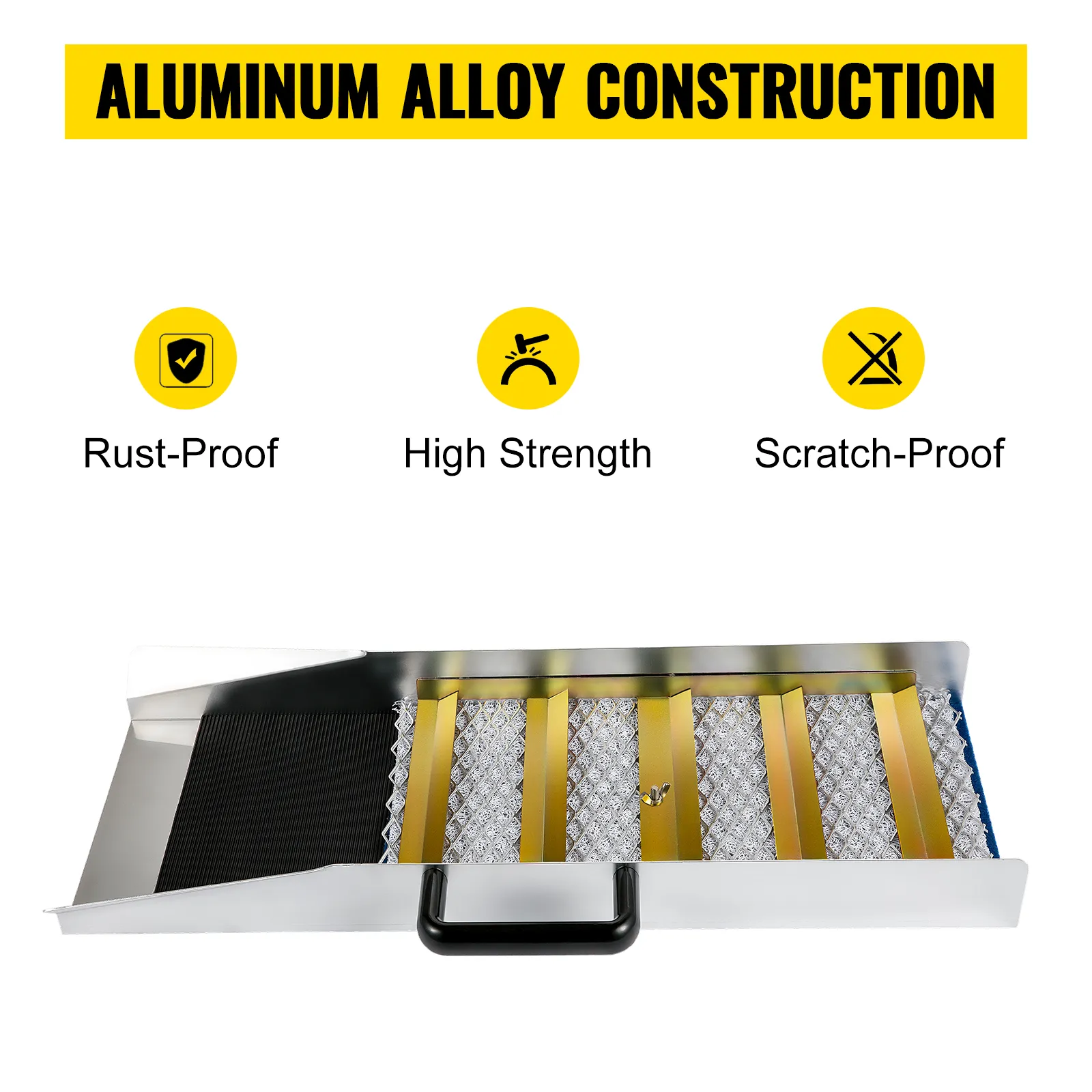 Caja de compuerta de oro VEVOR: construcción de aleación de aluminio a prueba de óxido, de alta resistencia y resistente a los arañazos