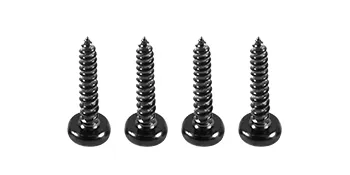 black VEVOR deck balusters for outdoor stairs and railing installation.