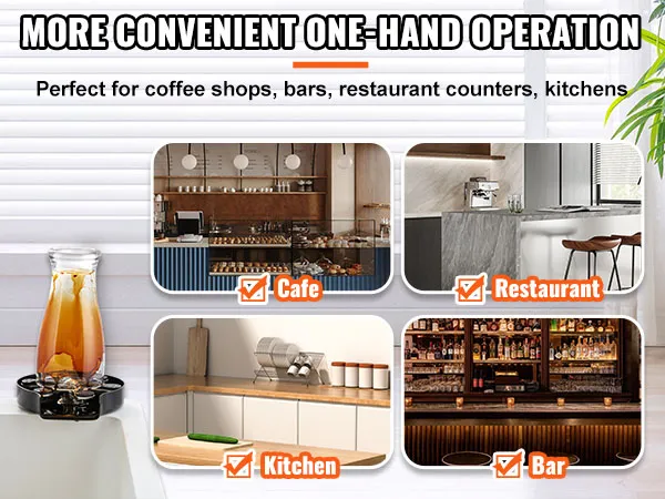 VEVOR einhandbedienung für cafés, restaurants, küchen, bars.