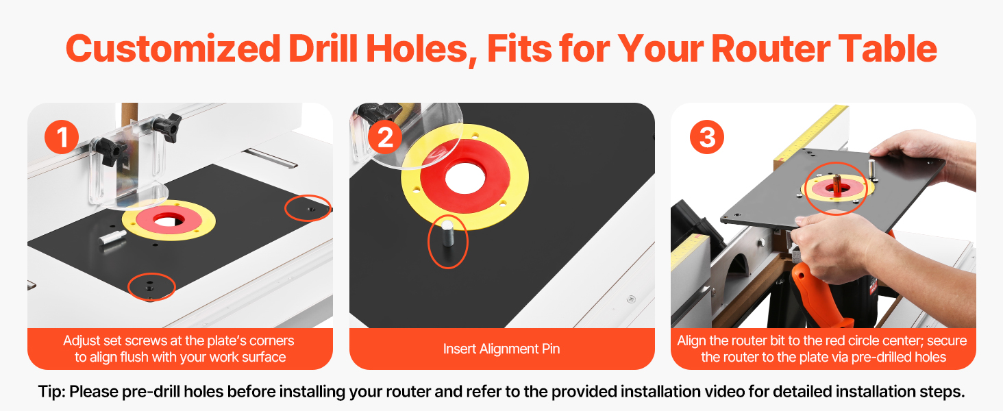 VEVOR Freestafel, 610x400x530 mm, Freestafelwerkbank met