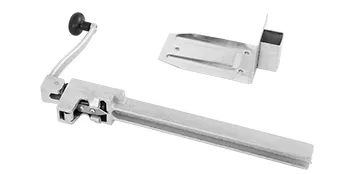 Abrelatas comercial VEVOR con asa y base de montaje.